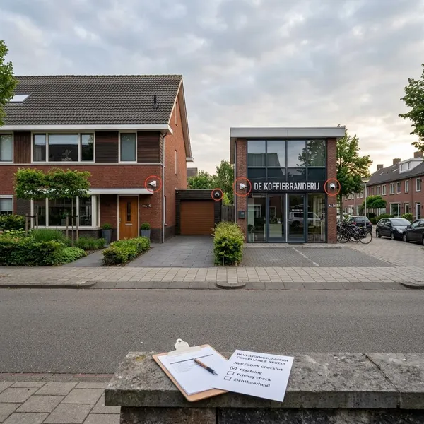 Cameratoezicht zichtbaar maken
