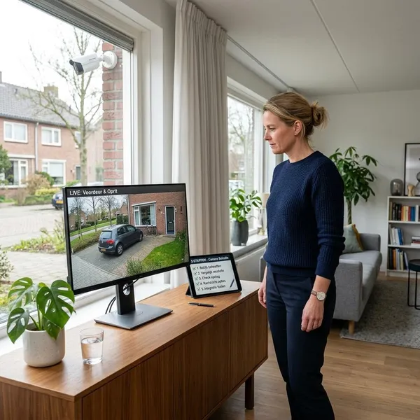 Beveiligingscamera met scherm kiezen in vijf stappen
