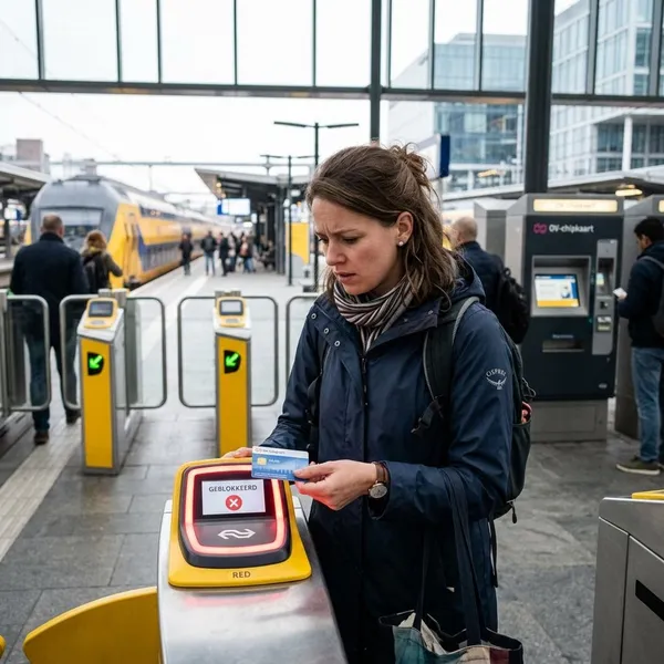 Waarom je OV-chipkaart geblokkeerd is