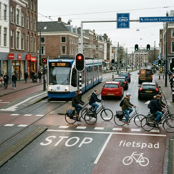 Wanneer heeft een tram voorrang