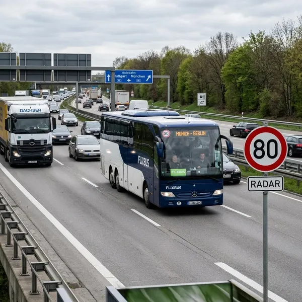 Wanneer mag een bus 100 rijden in Duitsland