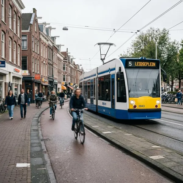 Tram vergelijken met ander vervoer