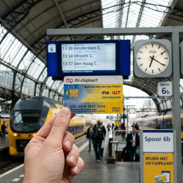 Waar staat de vervaldatum van je OV-chipkaart