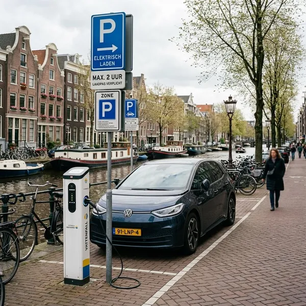 Hoelang mag je bij een laadpaal in Amsterdam staan
