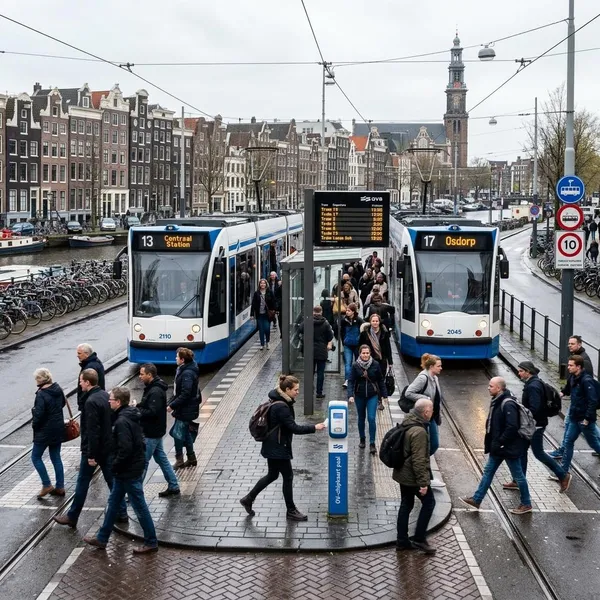 Wat kost de tram in Amsterdam
