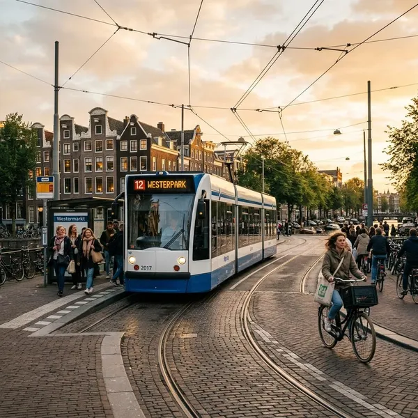 Overstappen in Amsterdam