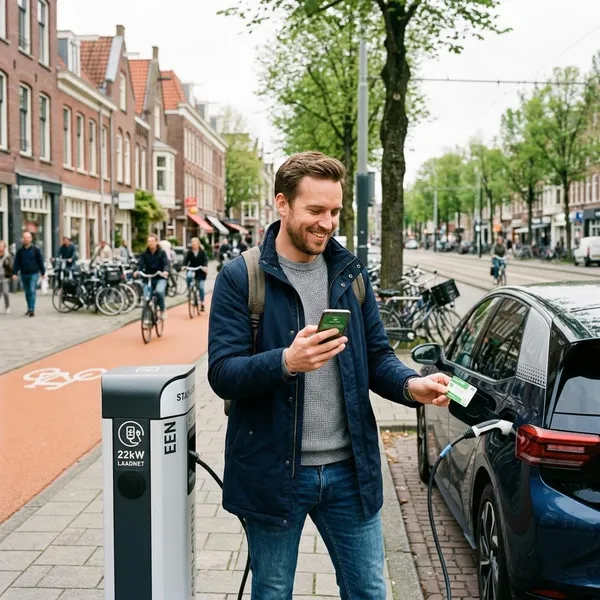 Wat je doet nadat je laadpas binnen is