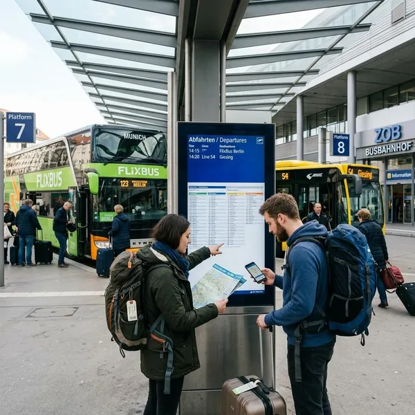 hoe werkt de bus in duitsland