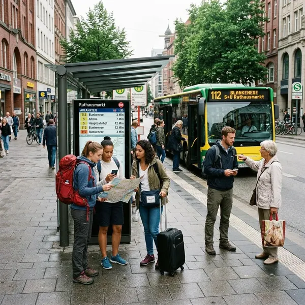 Welke bus neem je in Duitsland