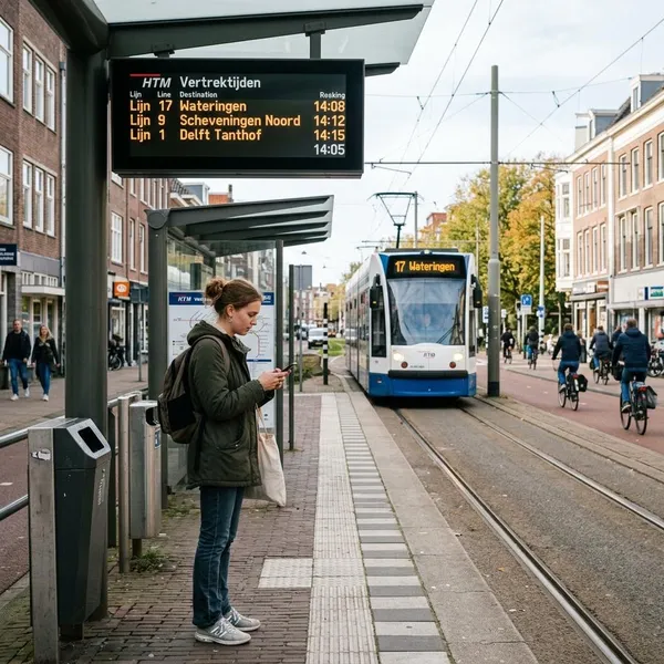 Welke tram neem je in Den Haag