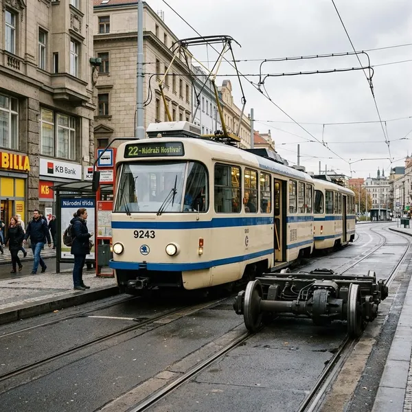 Tram vergelijken met andere voertuigen