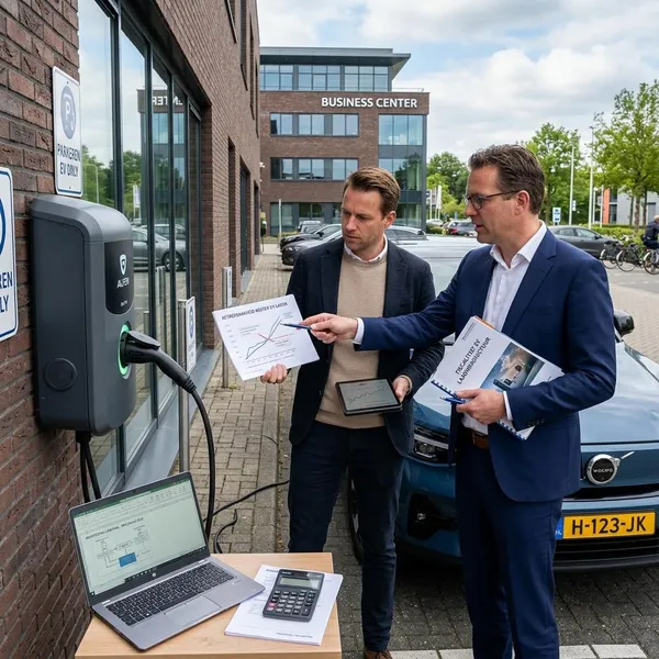 Is een laadpaal fiscaal aftrekbaar