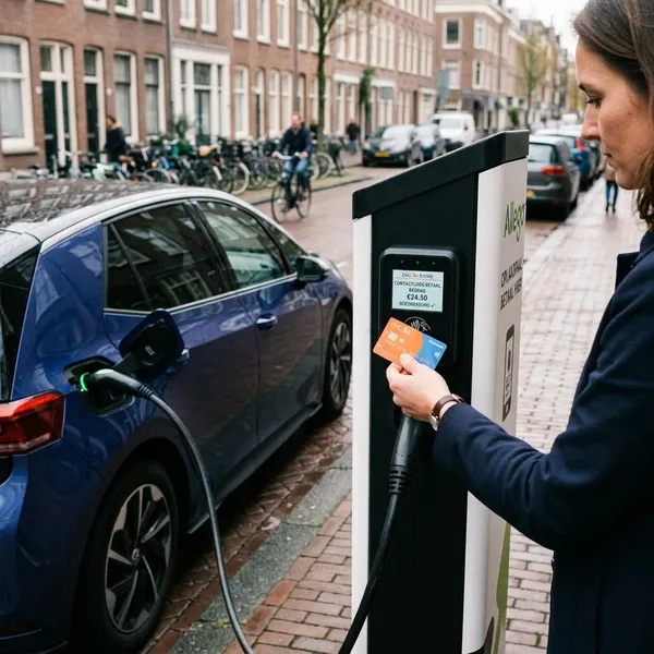 kan je bij een laadpaal met pinpas betalen