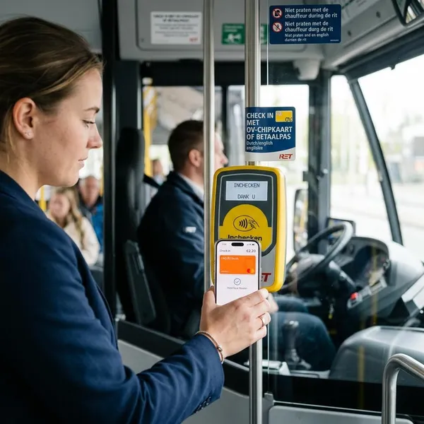 Waar werkt Apple Pay in het OV