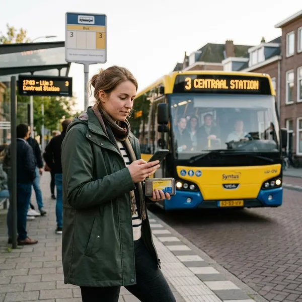 Wanneer werkt NS Flex niet goed in de bus