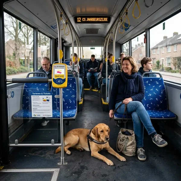 Welke regels gelden voor honden in de bus