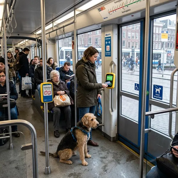 Welke regels gelden voor honden in de tram