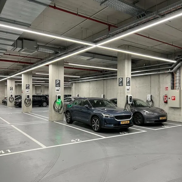 mag een laadpaal in ondergrondse garage