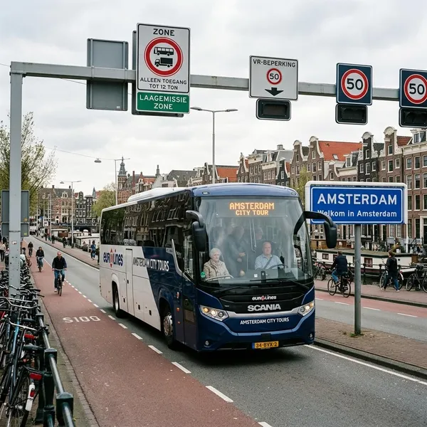Mag een bestelbus Amsterdam in