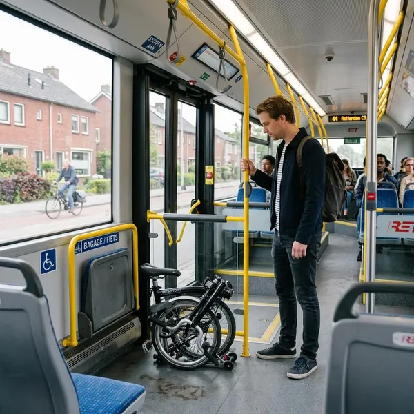 mag je met de fiets in de bus