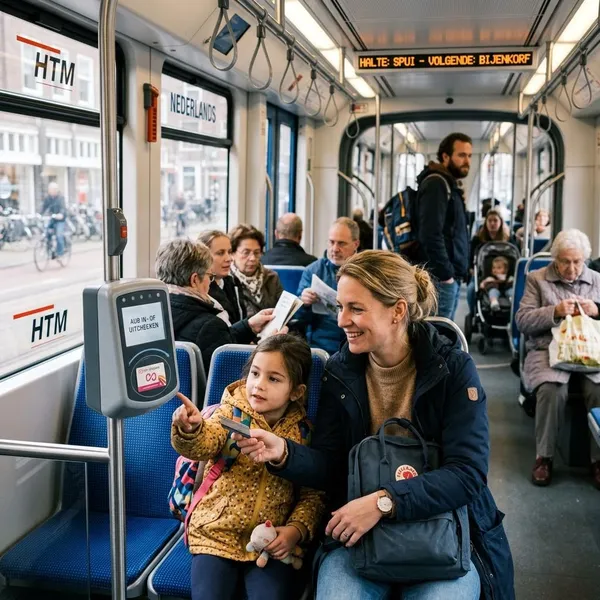 Vanaf welke leeftijd betalen kinderen in de tram