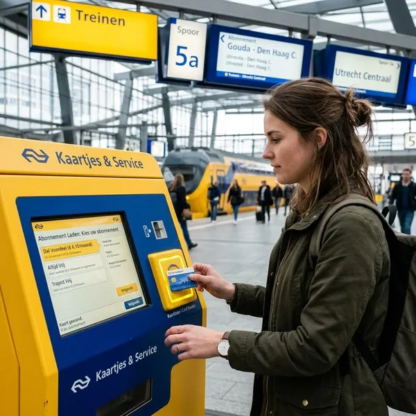Persoonlijke OV-chipkaart voor NS aanvragen