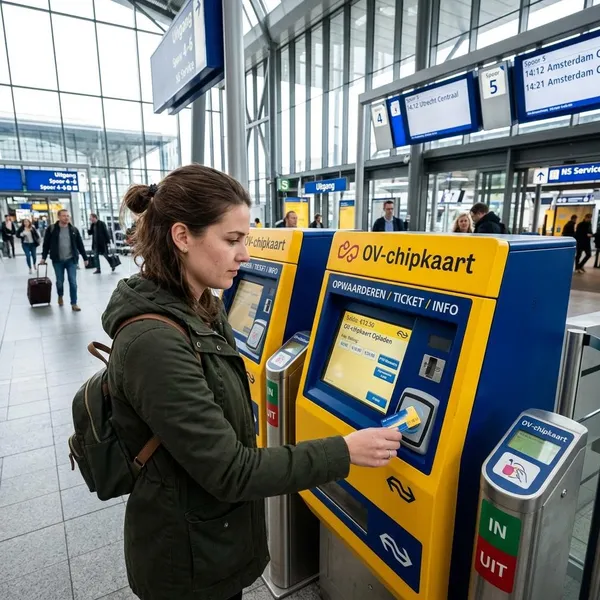 oplaadpunt ov chipkaart