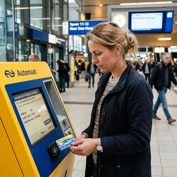 OV-chipkaart online opwaarderen
