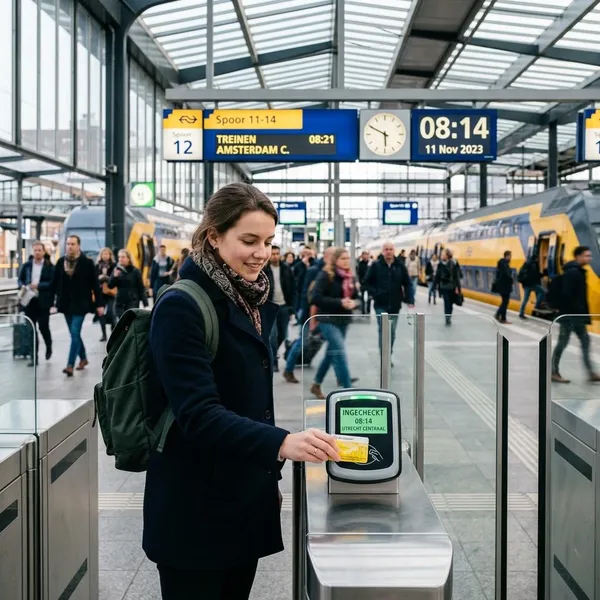 ov chipkaart in en uitchecken