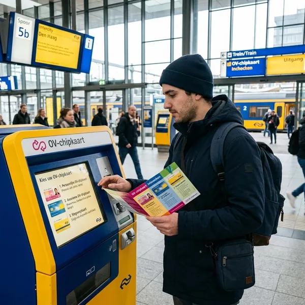 Online een persoonlijke OV-chipkaart aanvragen