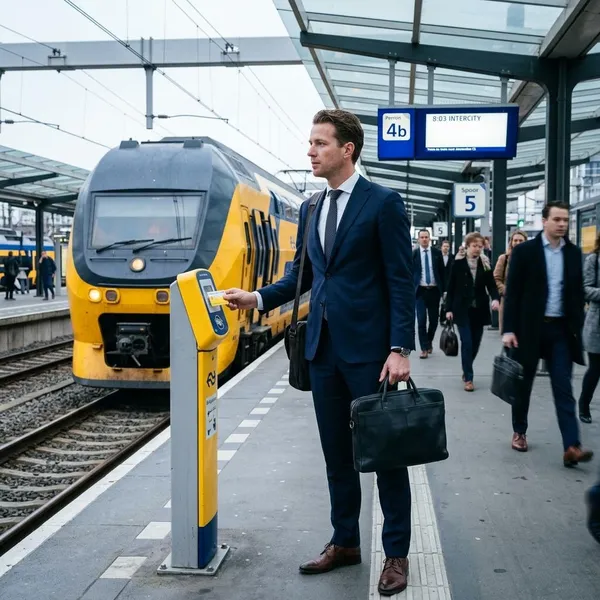 Wat een zakelijke OV-chipkaart is