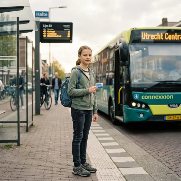 Zo bereid je de eerste busrit alleen voor