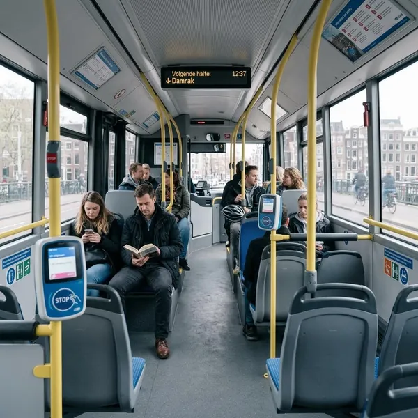 Waarom in een bus vaak geen gordel verplicht is