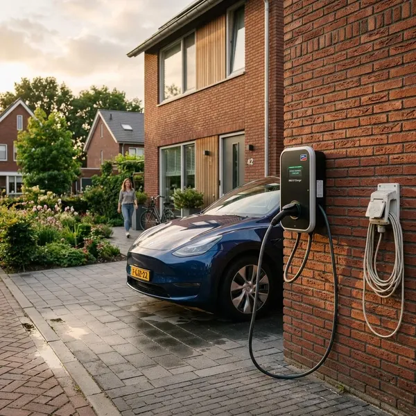 Waar je op let bij de keuze tussen laadpaal en stopcontact